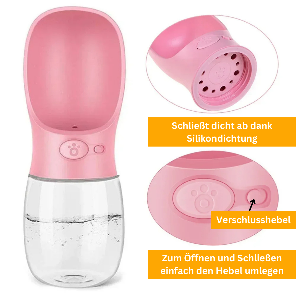 Tragbare Hundetrinkflasche
