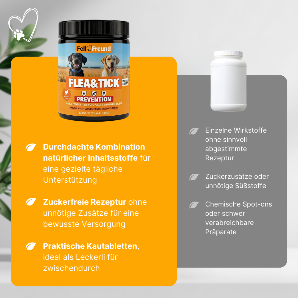 FellFreund Flea & Tick Protection Duo