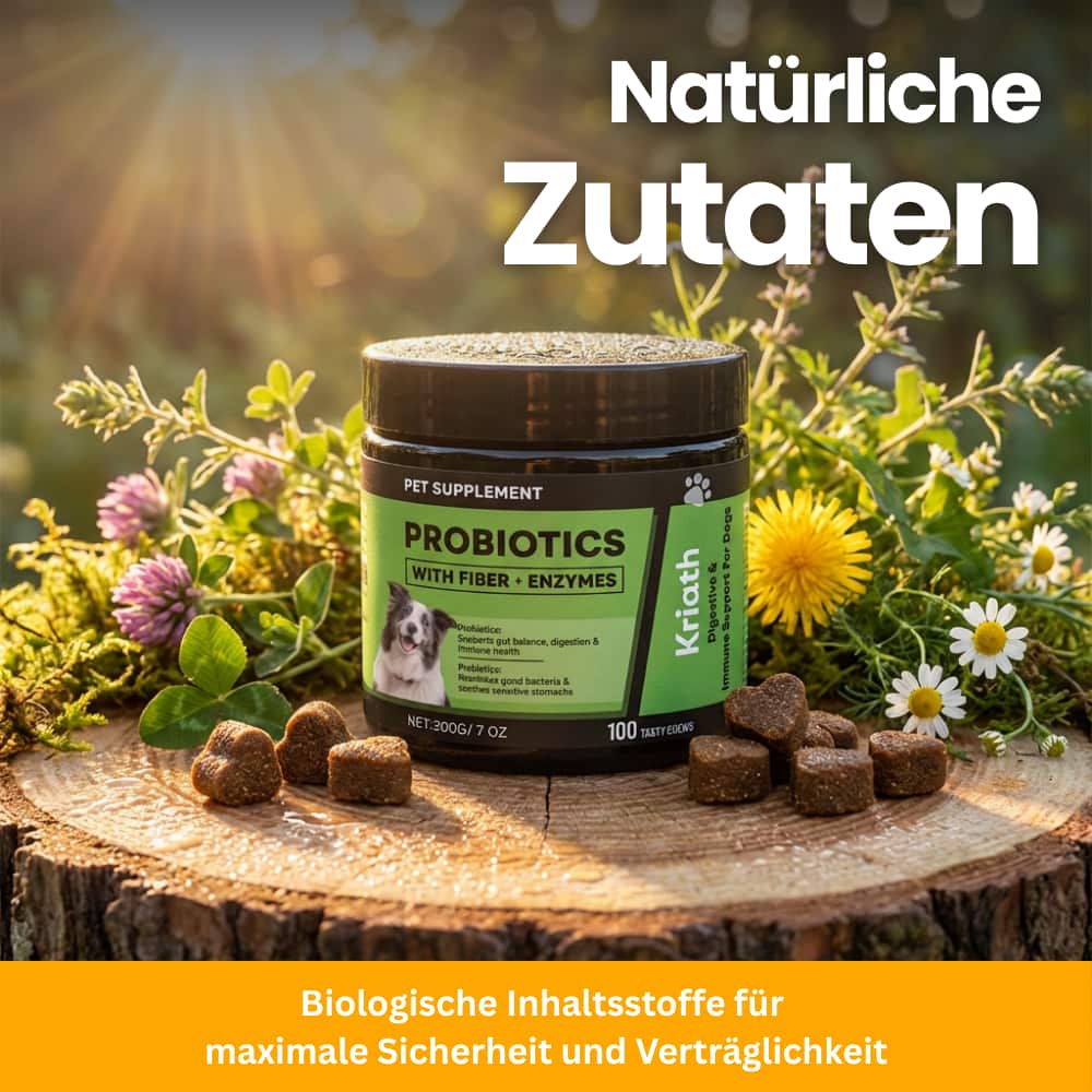 Dog Probiotic Soft Chews for Digestion & Immune Support