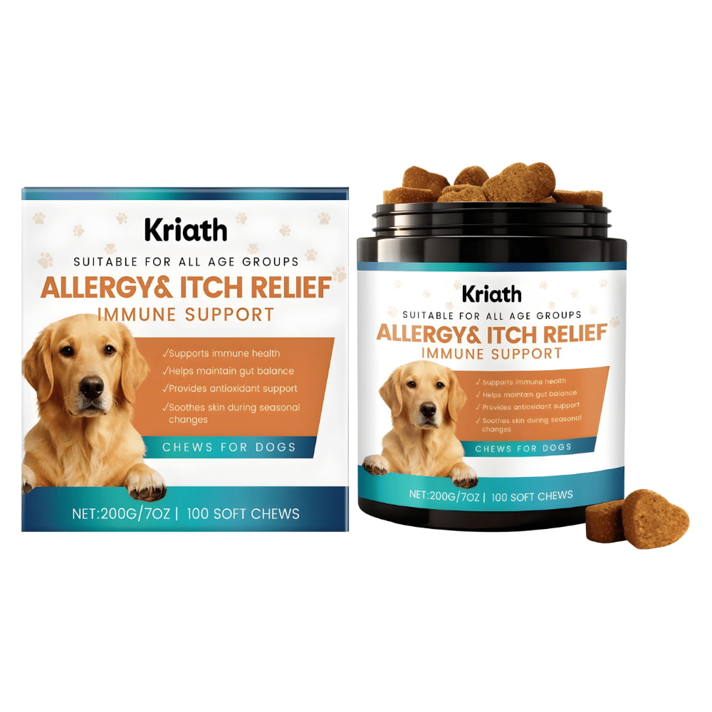 Allergy & Itch Relief Chew Snacks for Dogs