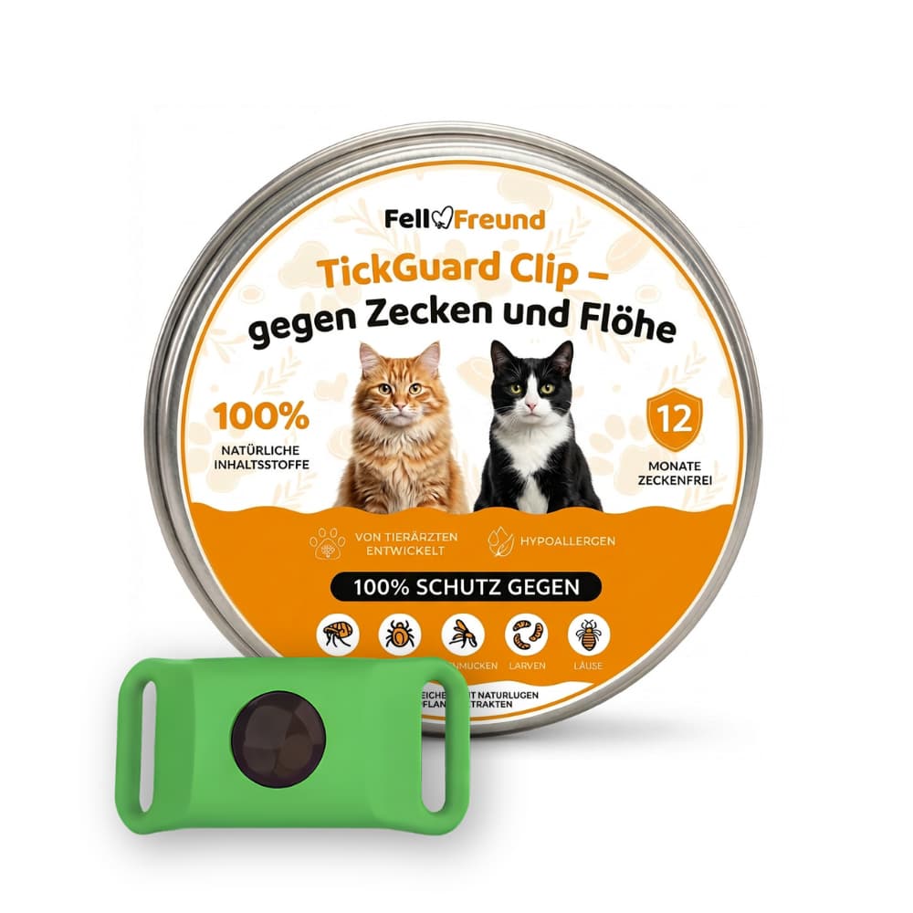TickGuard Clip – Against Ticks and Fleas for Cats