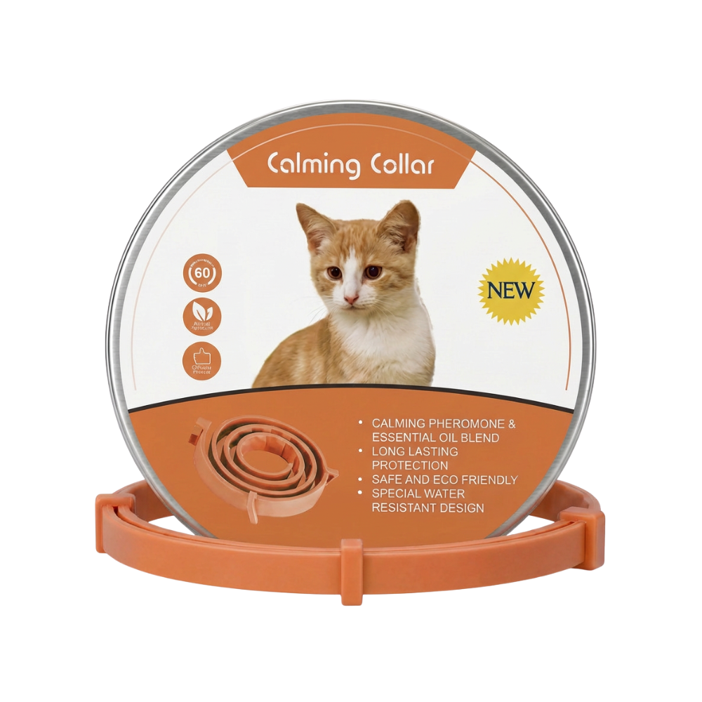Pet-Friendly Anti-Stress Collar for Cats