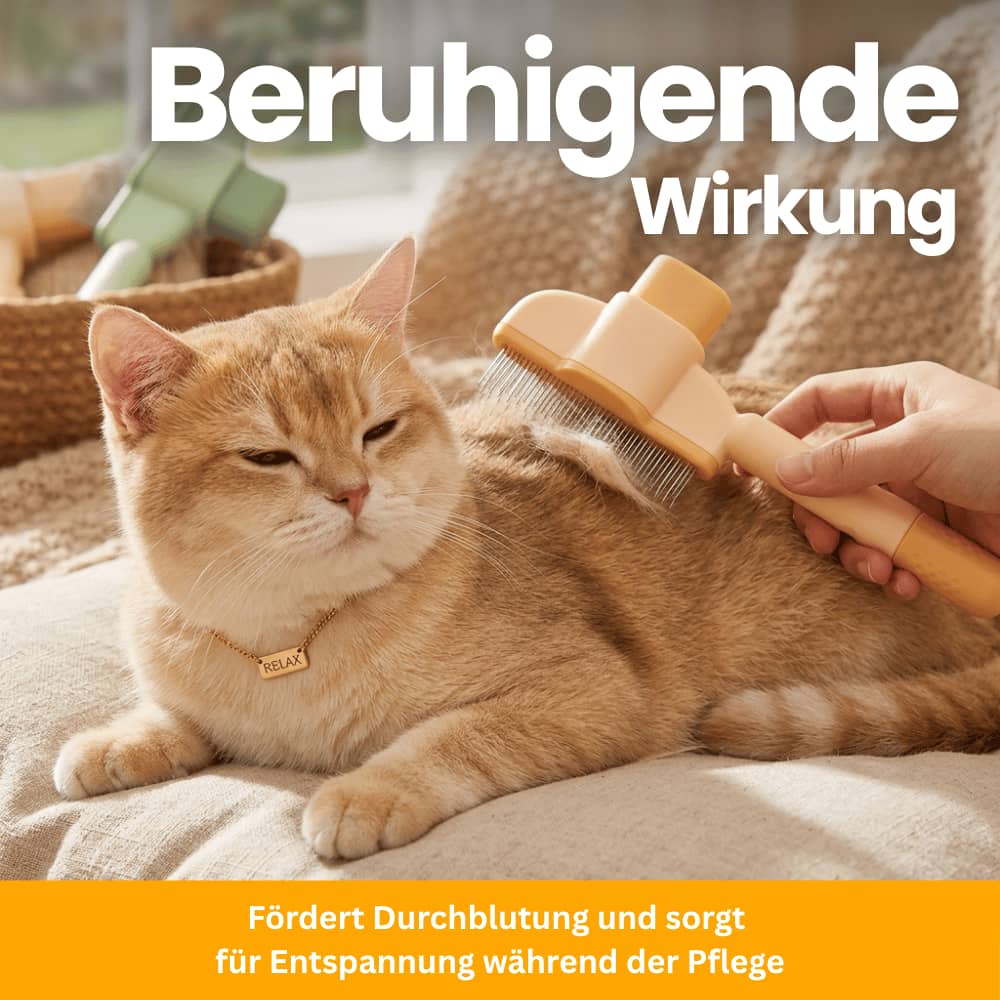 Premium Pet Grooming Brush for Cats