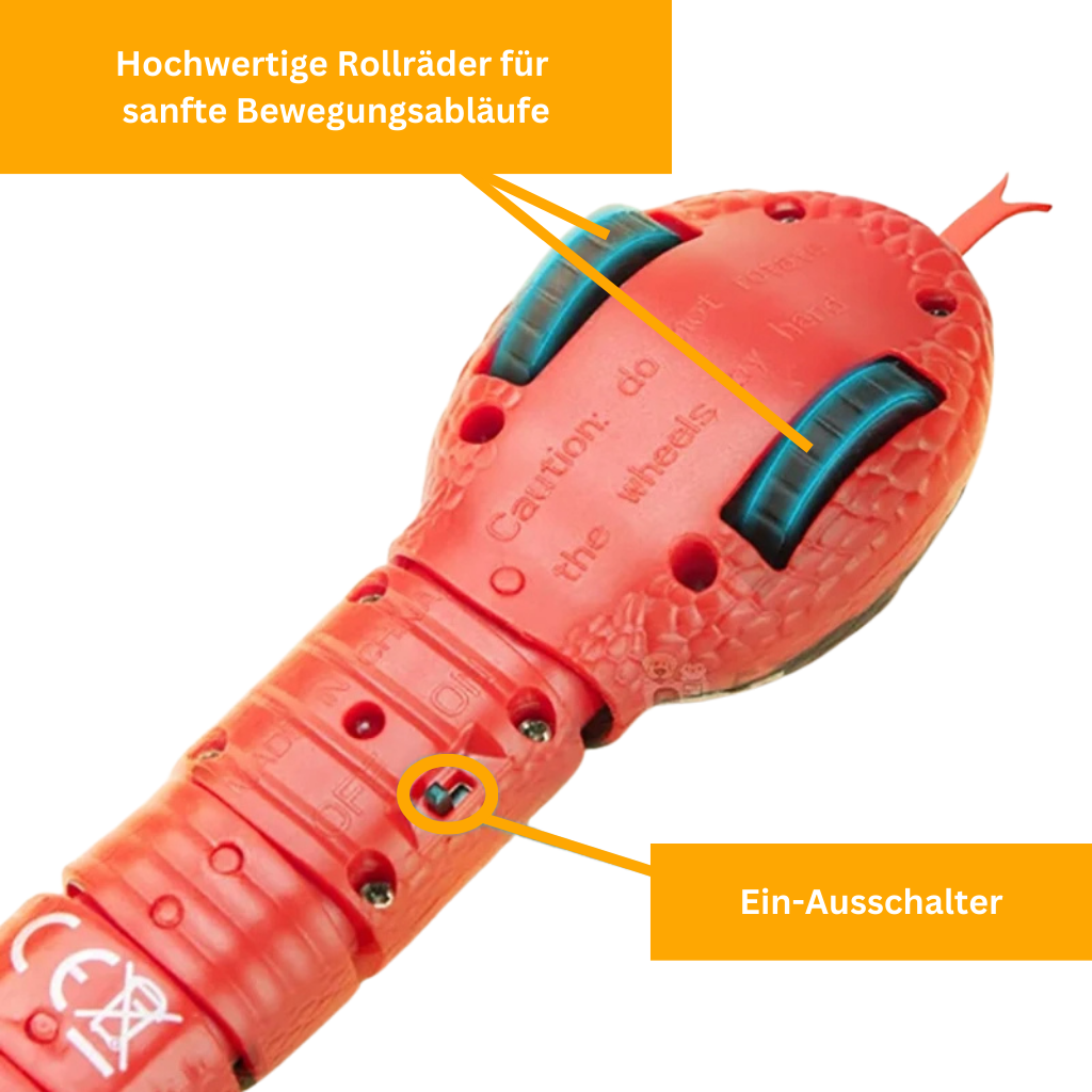 SpielSchlange - Interaktiver Katzenspaß