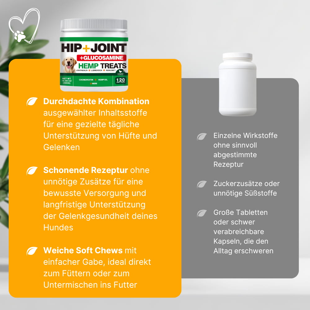 Hip & Joint Soft Chews for Dogs