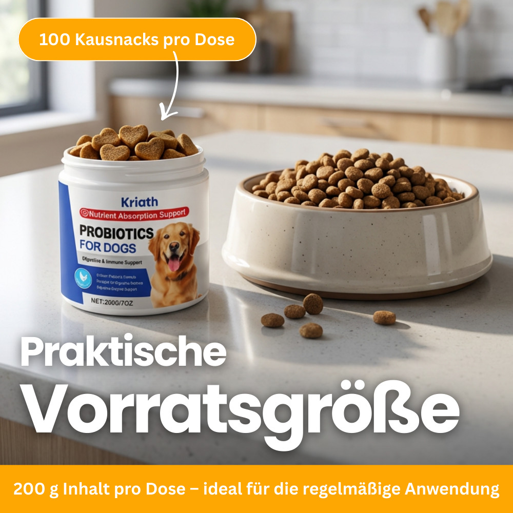 Probiotic Soft Pellets for Dogs & Puppies