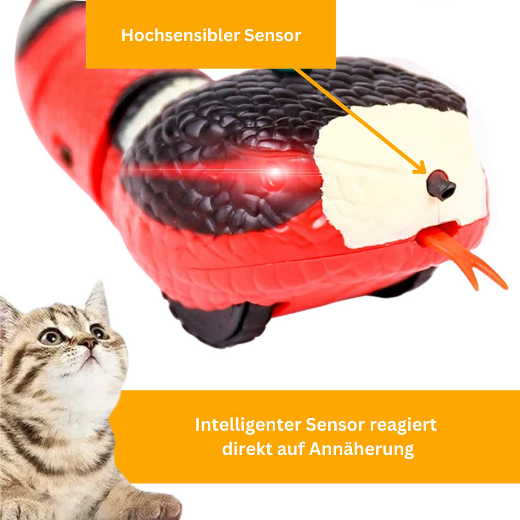 SpielSchlange - Interaktiver Katzenspaß