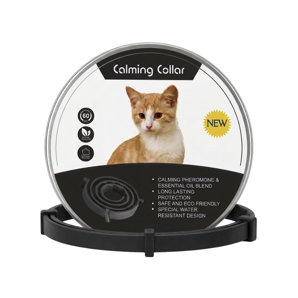 Pet-Friendly Anti-Stress Collar for Cats