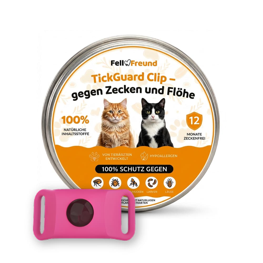TickGuard Clip – Against Ticks and Fleas for Cats