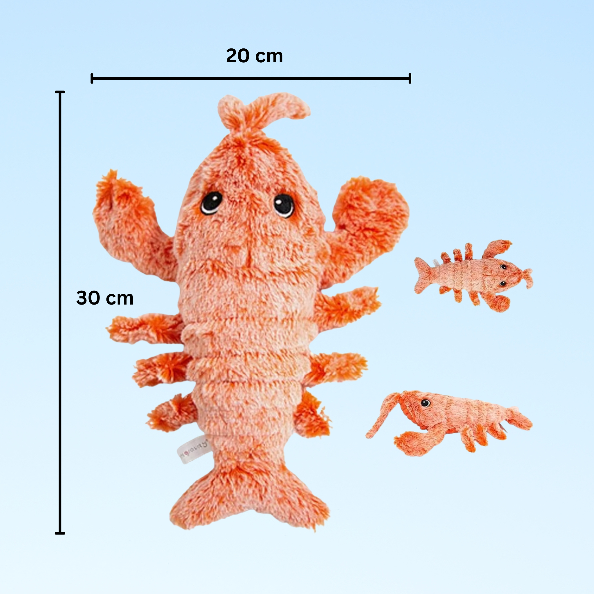 Wobbly Lobster – Interactive Dog Toy